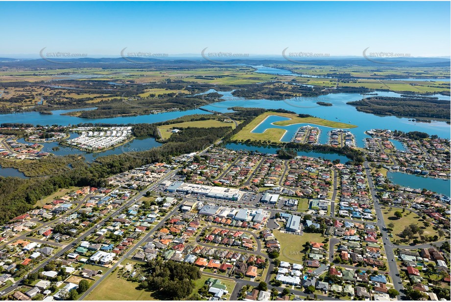 Aerial Photo Yamba NSW Aerial Photography