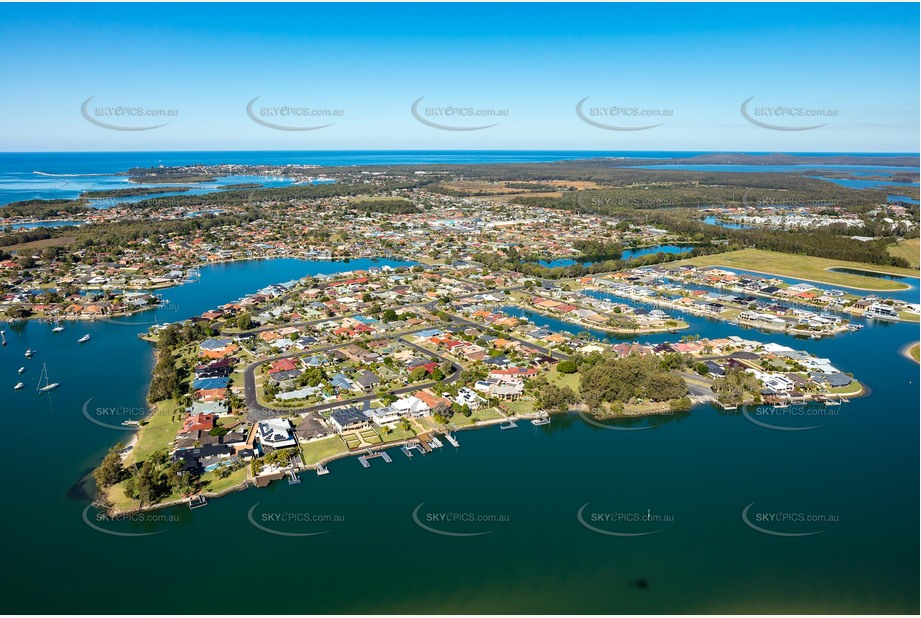 Aerial Photo Yamba NSW Aerial Photography