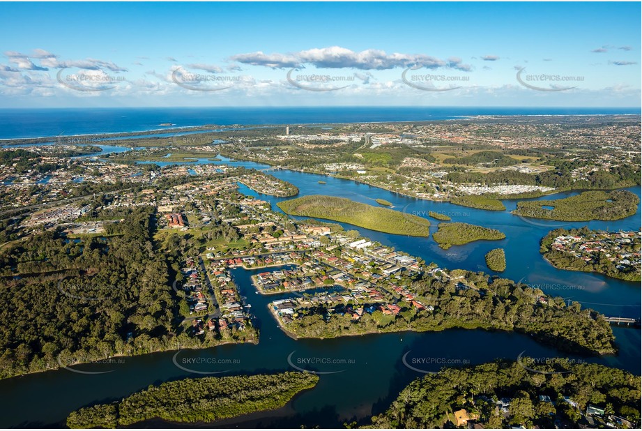 Aerial Photo Tweed Heads West NSW Aerial Photography