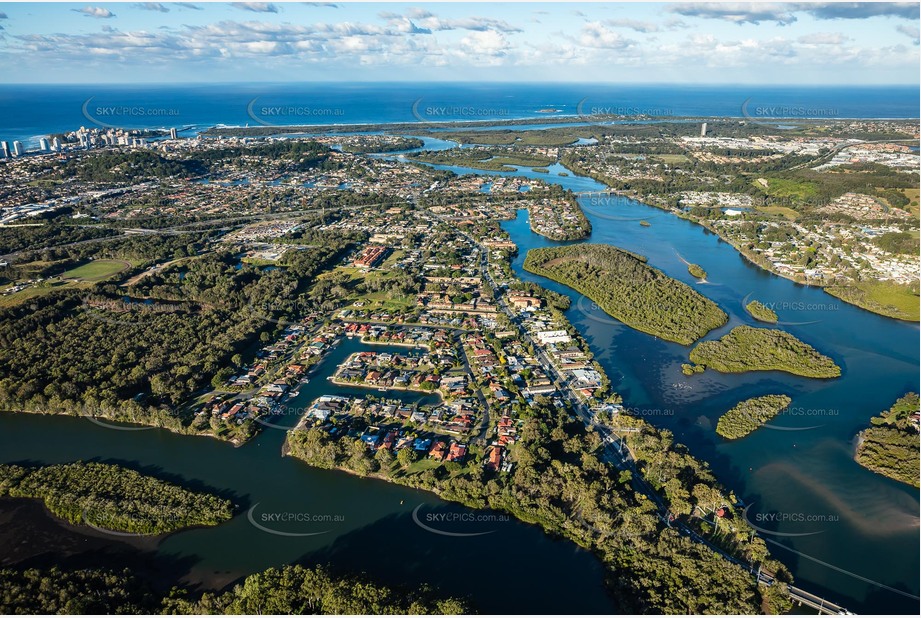 Aerial Photo Tweed Heads West NSW Aerial Photography