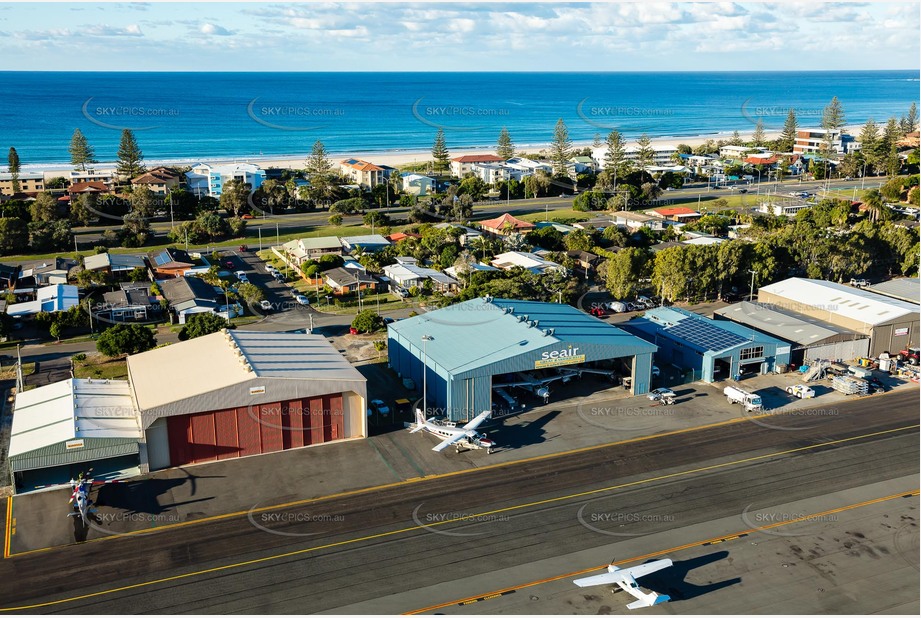 Seair Hanger - Gold Coast Airport QLD Aerial Photography