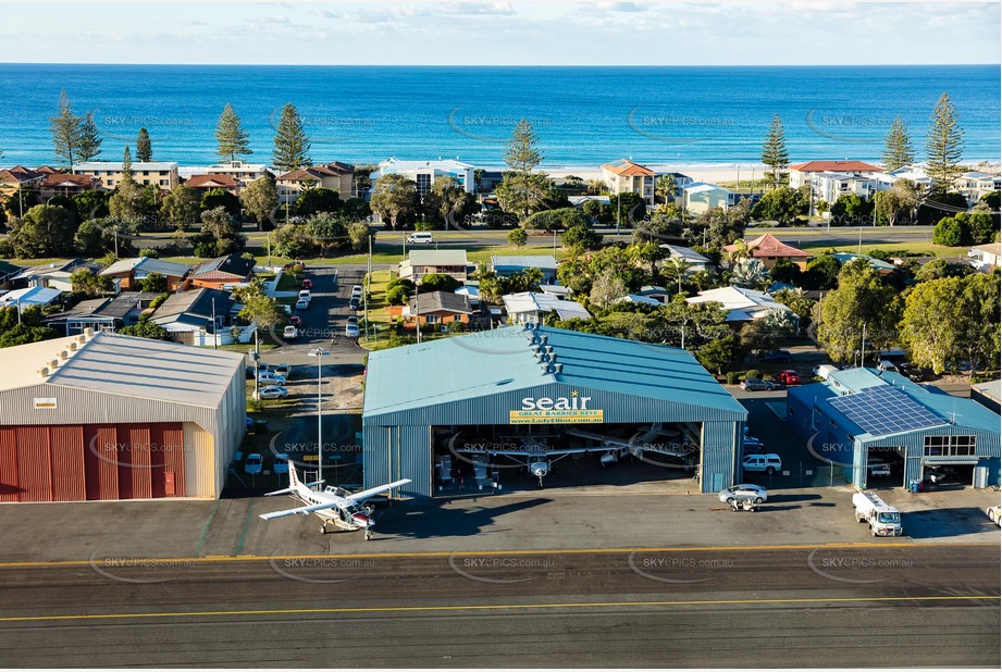 Seair Hanger - Gold Coast Airport QLD Aerial Photography