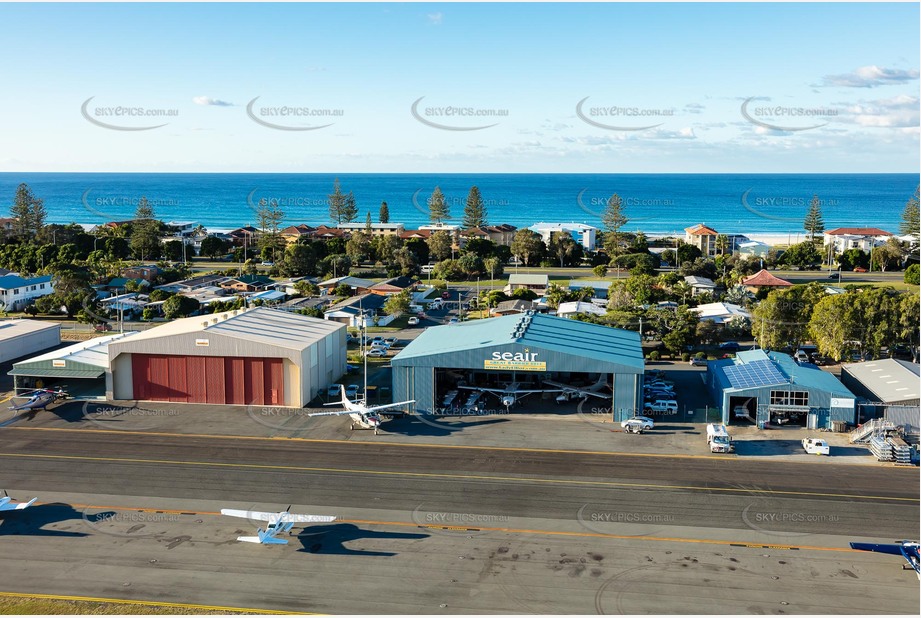 Seair Hanger - Gold Coast Airport QLD Aerial Photography