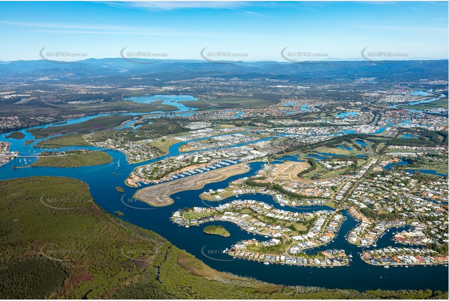 Aerial Photo Hope Island QLD Aerial Photography