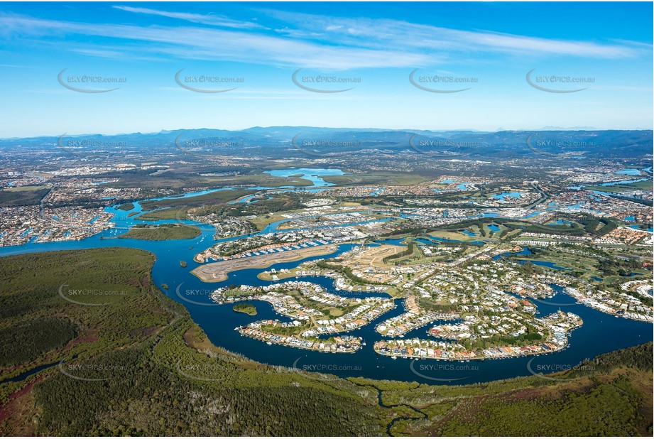 Aerial Photo Hope Island QLD Aerial Photography