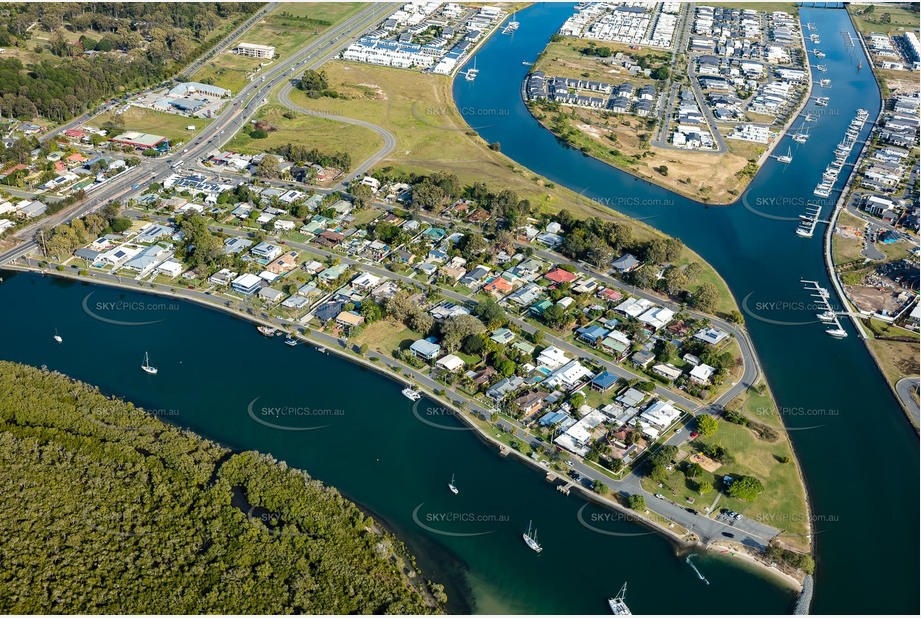 Aerial Photo Hope Island QLD Aerial Photography