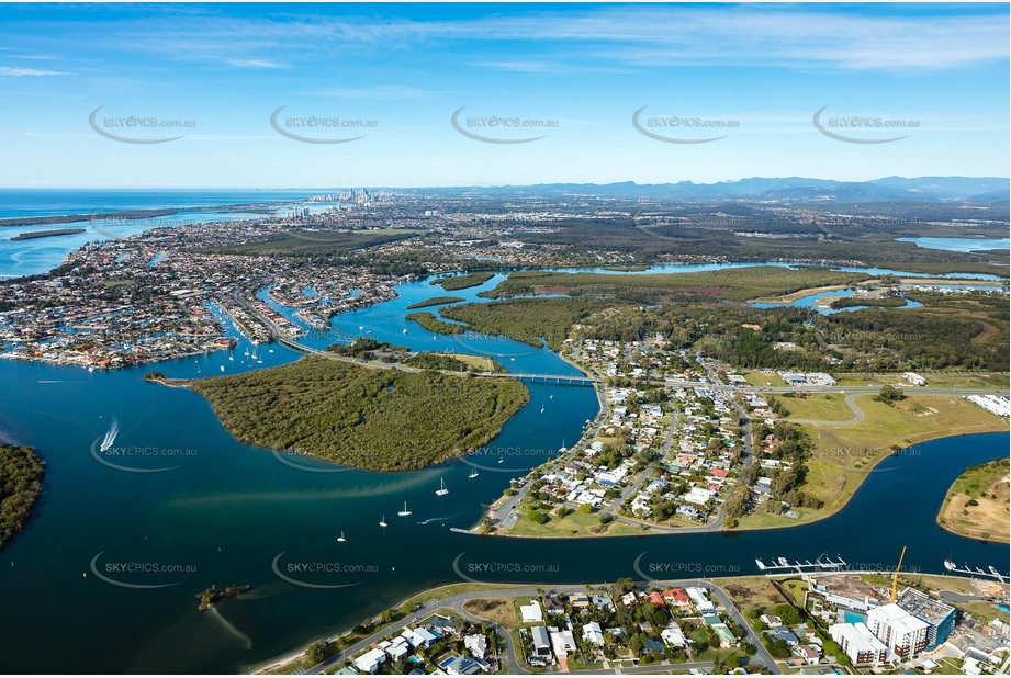 Aerial Photo Hope Island QLD Aerial Photography