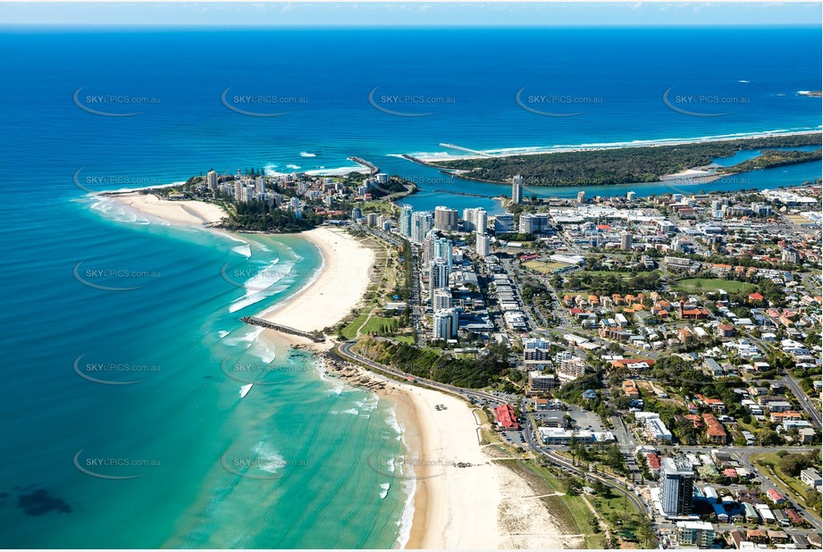 Aerial Photo Coolangatta QLD Aerial Photography