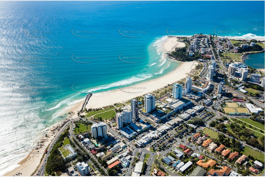 Aerial Photo Coolangatta QLD Aerial Photography