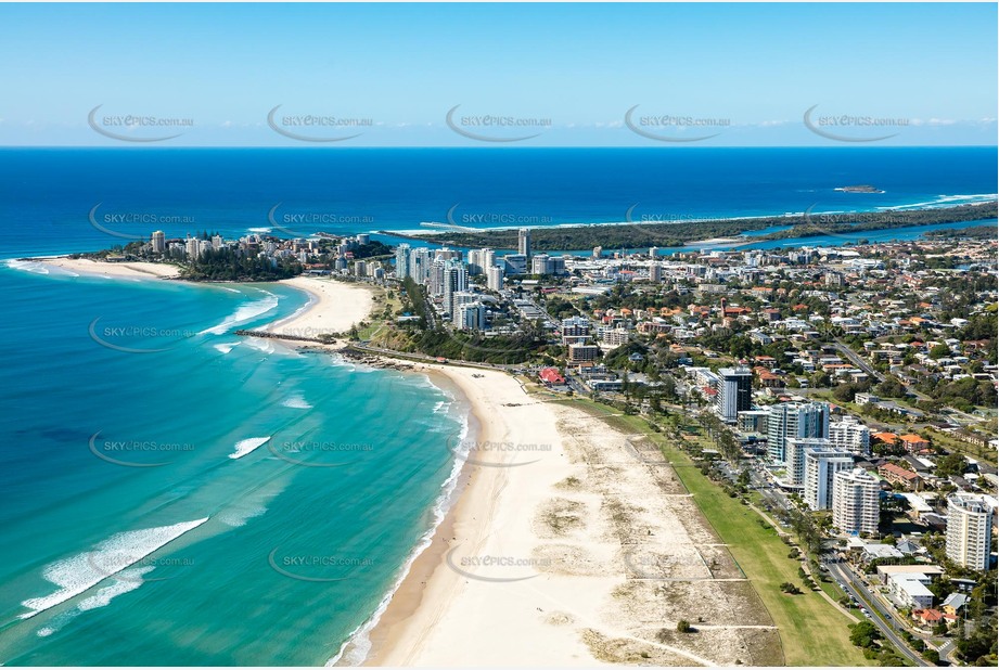 Aerial Photo Coolangatta QLD Aerial Photography