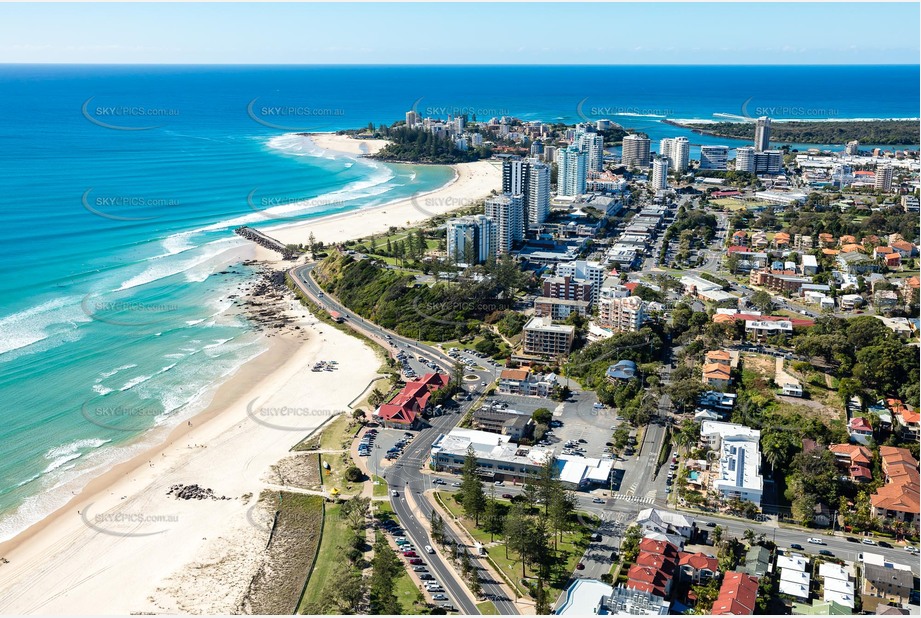 Aerial Photo Coolangatta QLD Aerial Photography