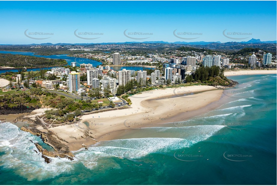 Aerial Photo Coolangatta QLD Aerial Photography