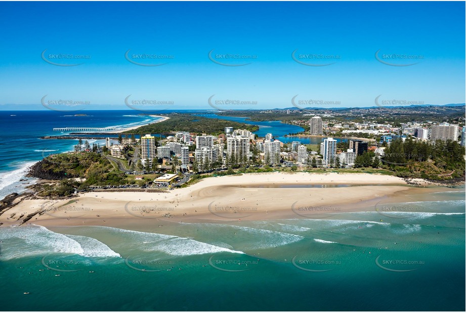 Aerial Photo Coolangatta QLD Aerial Photography