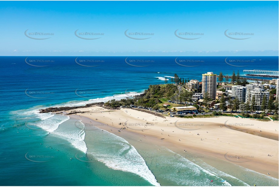 Aerial Photo Coolangatta QLD Aerial Photography