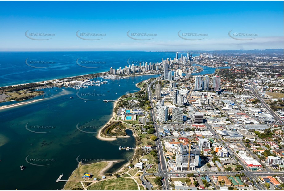 Aerial Photo Southport QLD Aerial Photography