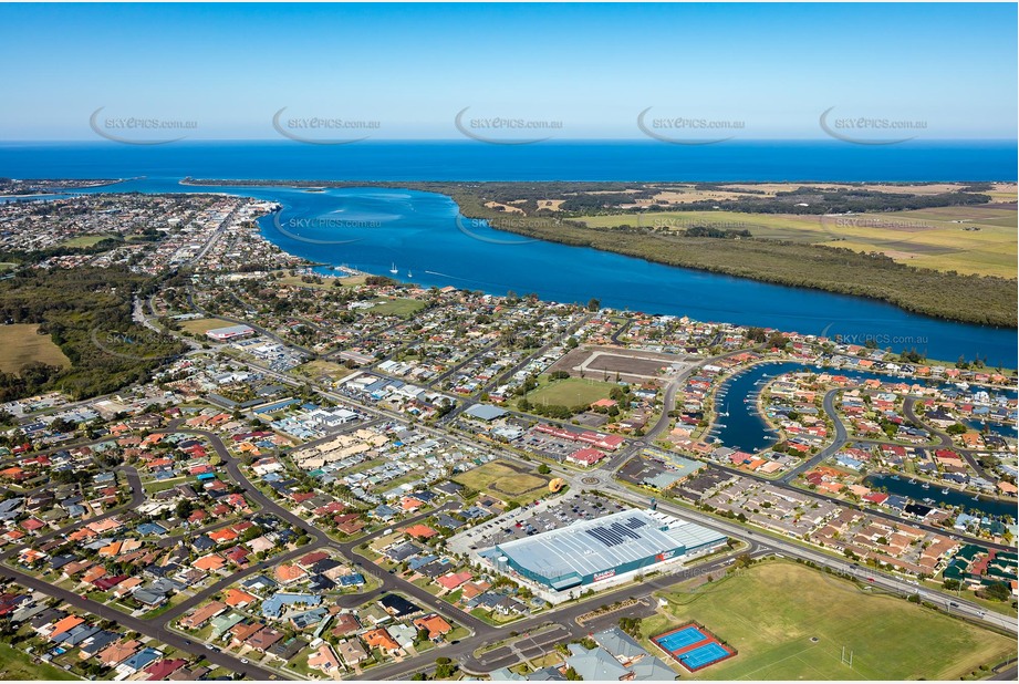 Aerial Photo West Ballina NSW Aerial Photography