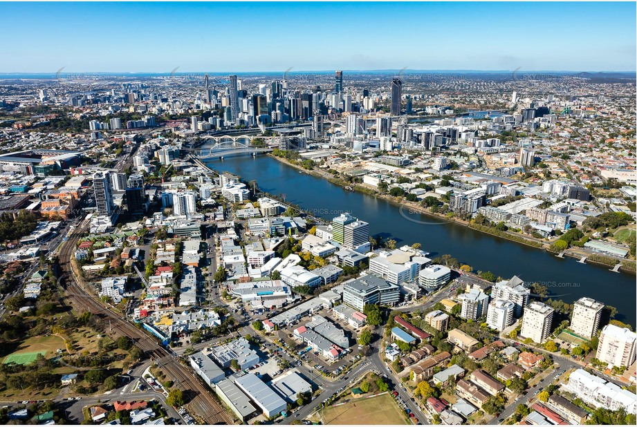 Aerial Photo Milton QLD Aerial Photography