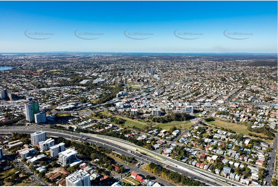 Aerial Photo Greenslopes QLD Aerial Photography