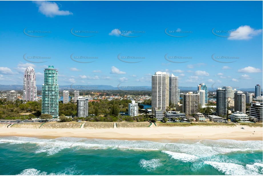 Aerial Photo Main Beach QLD Aerial Photography