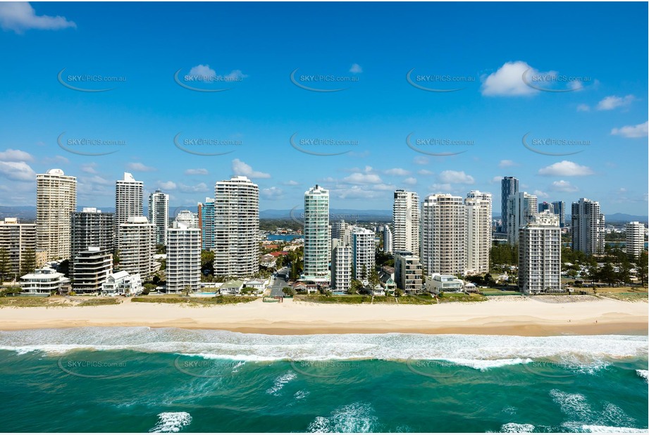 Aerial Photo Main Beach QLD Aerial Photography