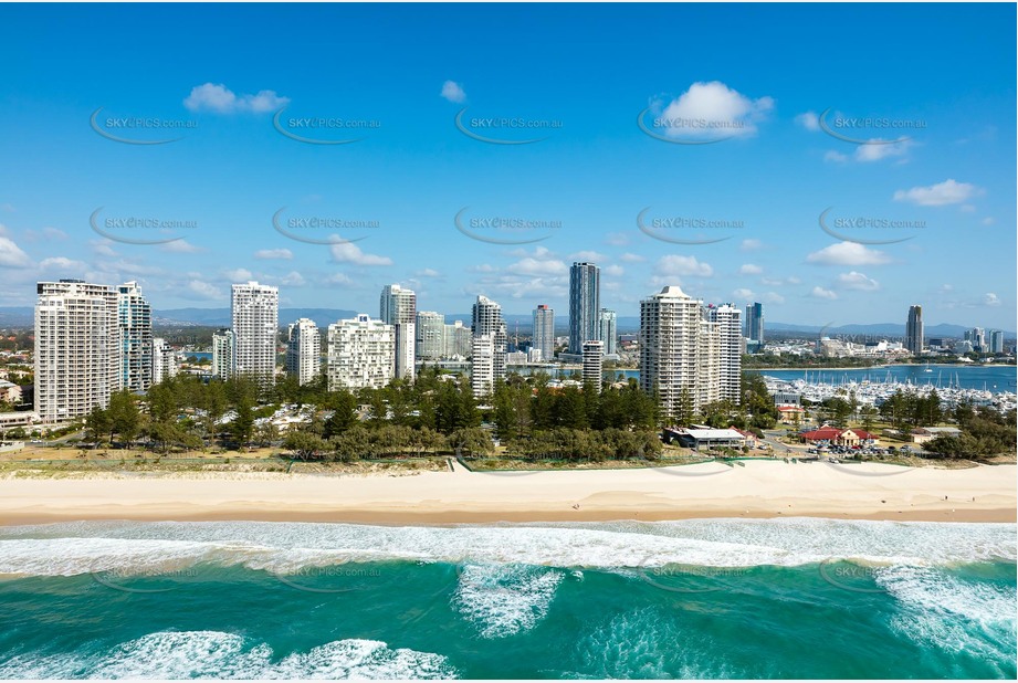 Aerial Photo Main Beach QLD Aerial Photography