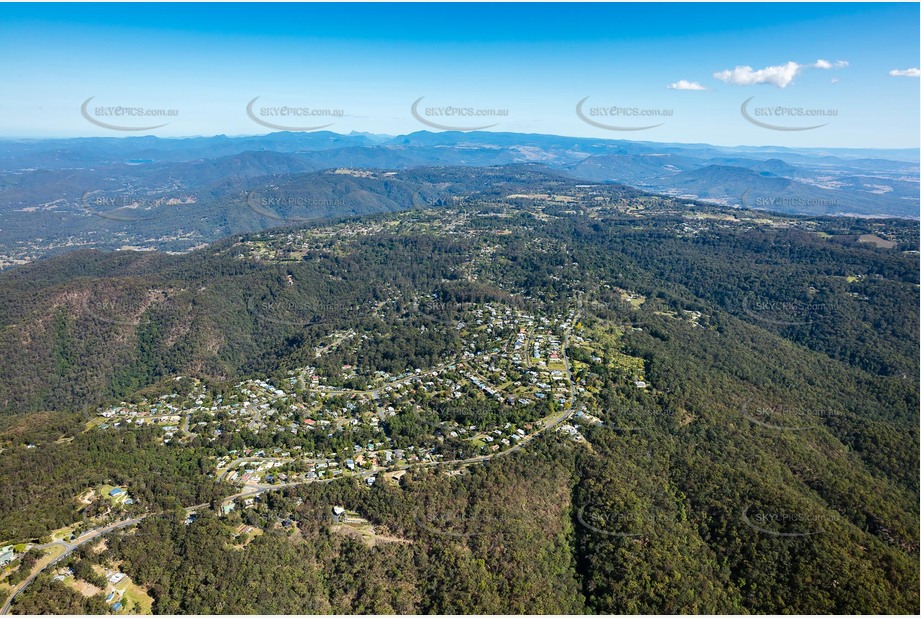 High Altitude Aerial Photo Tamborine Mountain QLD Aerial Photography