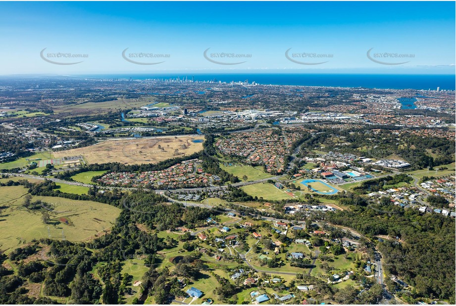 Aerial Photo Mudgeeraba QLD Aerial Photography