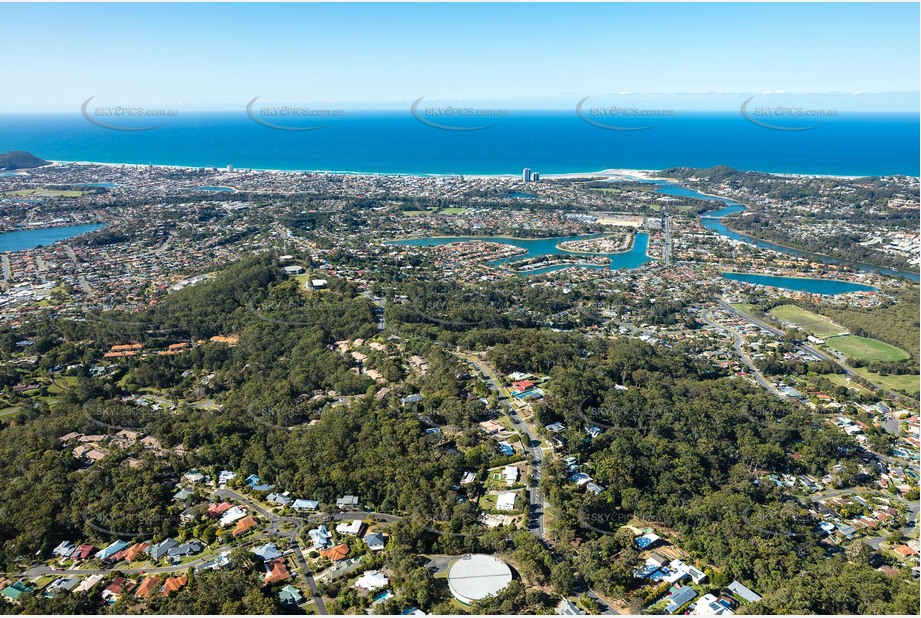 Aerial Photo Currumbin Waters QLD Aerial Photography