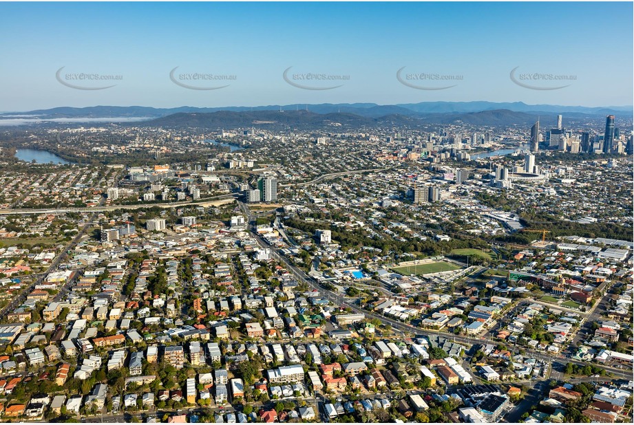 Aerial Photo Greenslopes QLD Aerial Photography