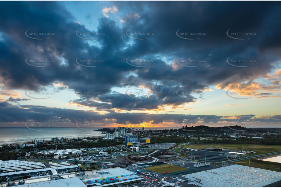 Sunrise Over Southern Cross University Gold Coast QLD Aerial Photography