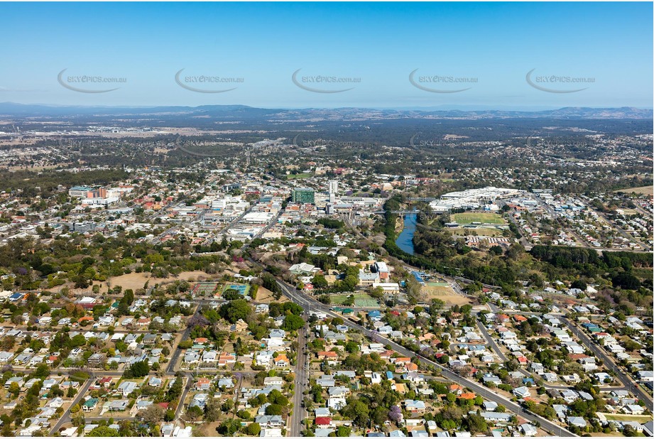 Aerial Photo Ipswich QLD Aerial Photography