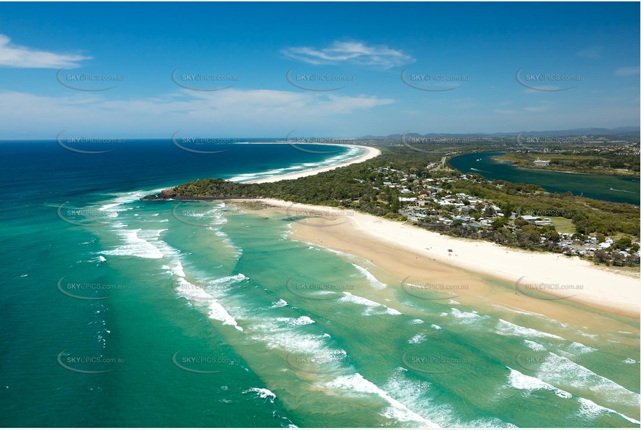 Aerial Photo Fingal Head NSW Aerial Photography