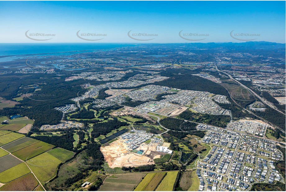 High Altitude Aerial Photo Pimpama QLD Aerial Photography