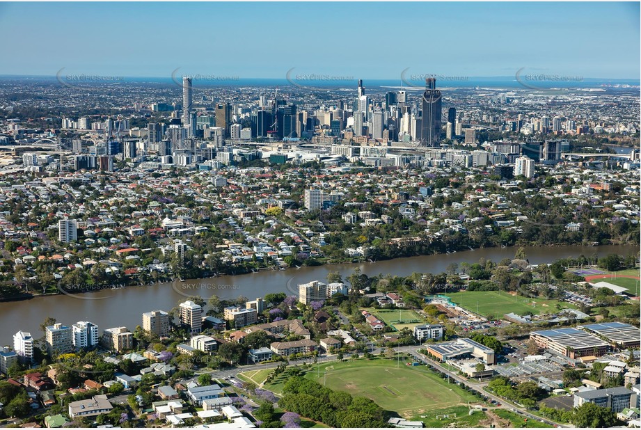 Aerial Photo St Lucia QLD Aerial Photography