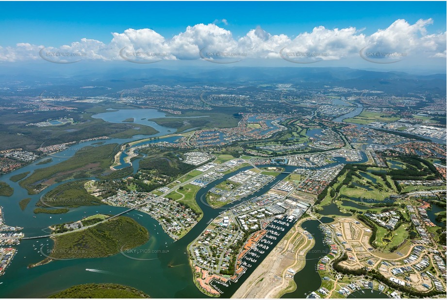 High Altitude Aerial Photo Hope Island QLD Aerial Photography