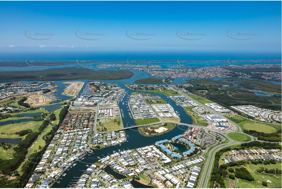 Aerial Photo Hope Island QLD Aerial Photography