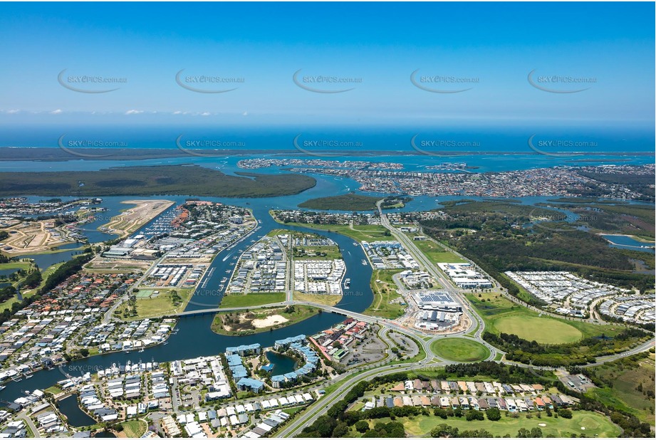 Aerial Photo Hope Island QLD Aerial Photography