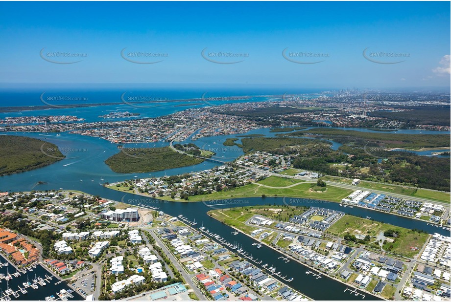 Aerial Photo Hope Island QLD Aerial Photography