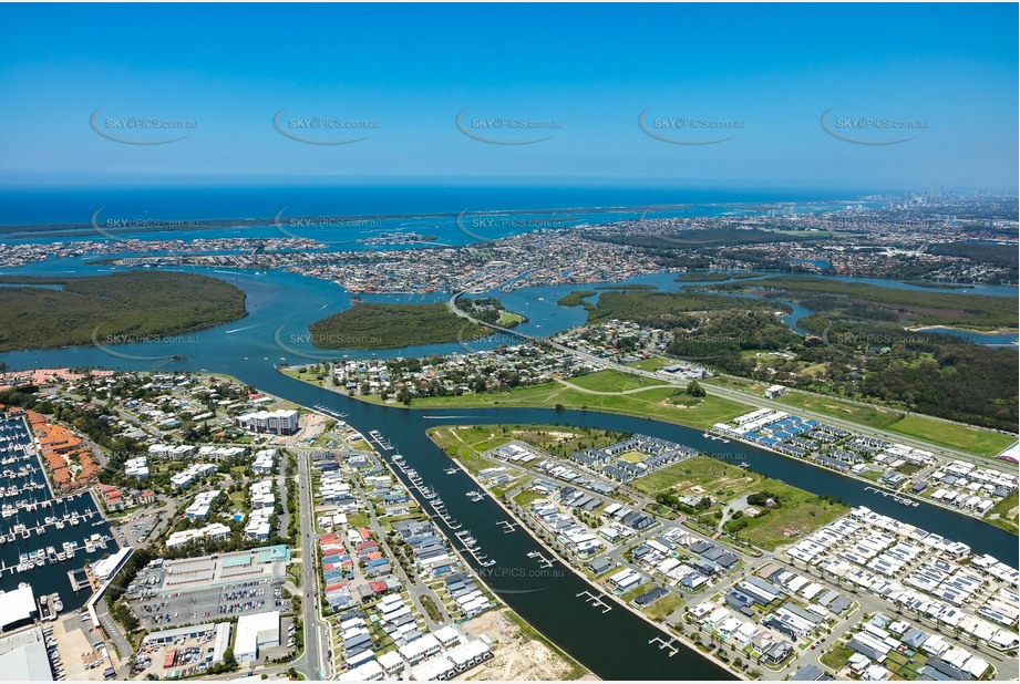 Aerial Photo Hope Island QLD Aerial Photography