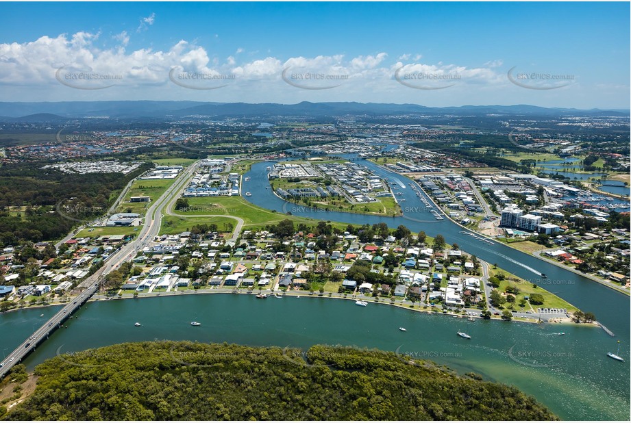 Aerial Photo Hope Island QLD Aerial Photography