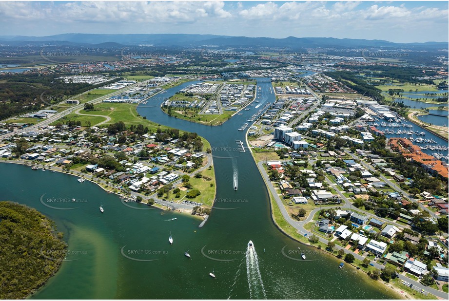 Aerial Photo Hope Island QLD Aerial Photography