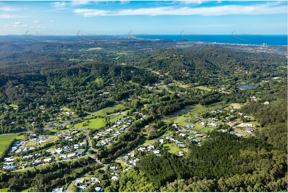 Aerial Photo Currumbin Valley QLD Aerial Photography