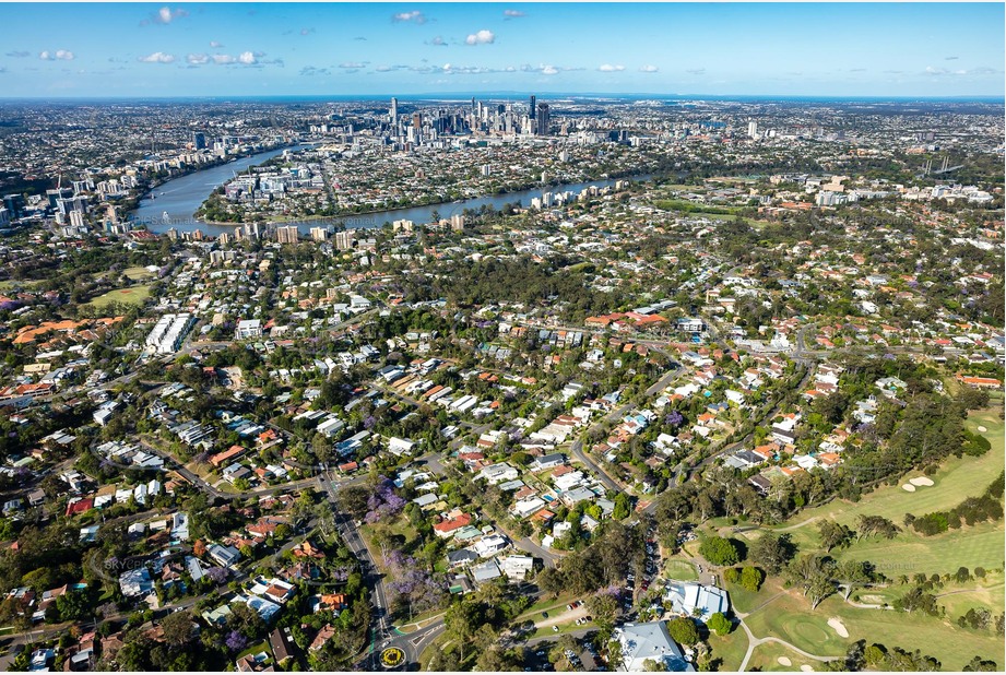 Aerial Photo St Lucia QLD Aerial Photography