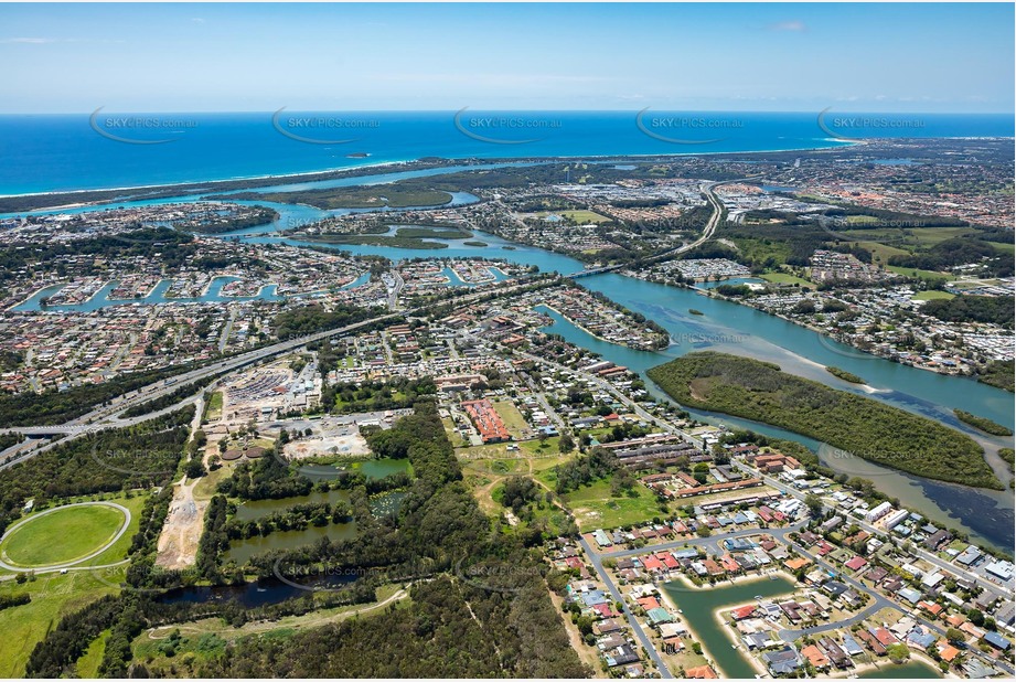 Aerial Photo Tweed Heads West NSW Aerial Photography