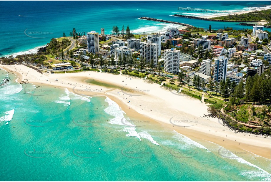 Aerial Photo Coolangatta QLD Aerial Photography