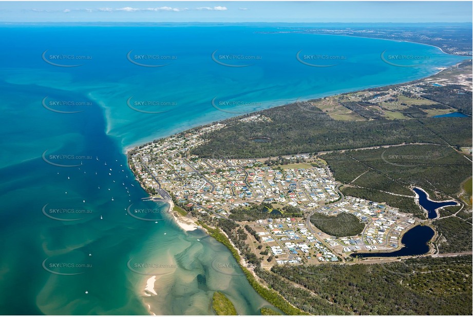 Aerial Photo Burrum Heads Aerial Photography