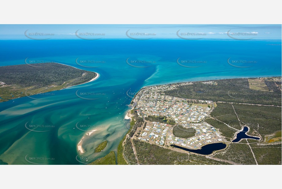 Aerial Photo Burrum Heads Aerial Photography