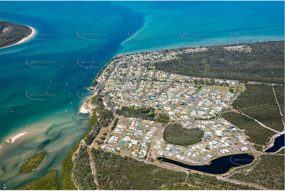 Aerial Photo Burrum Heads Aerial Photography