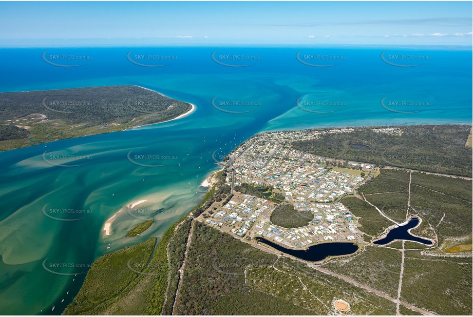 Aerial Photo Burrum Heads Aerial Photography