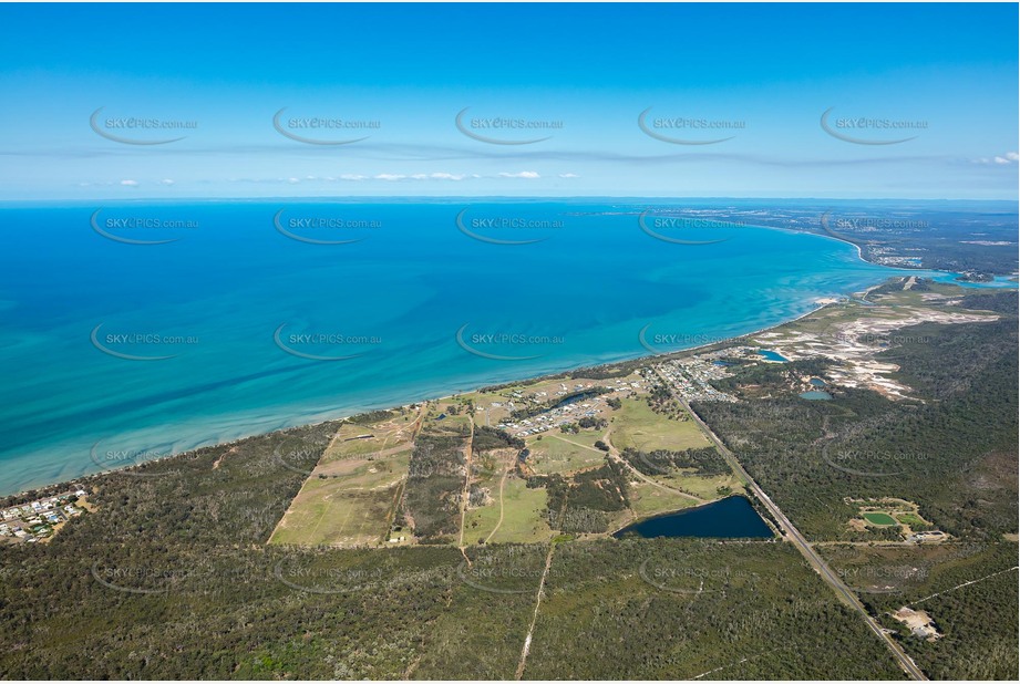 Aerial Photo Burrum Heads Aerial Photography